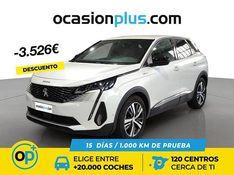 Blanco Usado 2023 Peugeot 3008 Allure SUV | 22.150 € (Precio justo) - Imagen 1/4