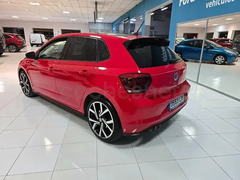 Usado VW Polo GTI 200 CV (147 kW) 2019 Rojo Utilitario