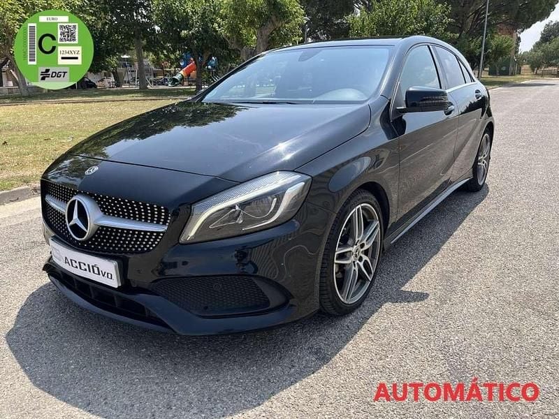 Negro Usado 2018 Mercedes A180 Utilitario | 13.950 € (Buen precio) - Imagen 1/4