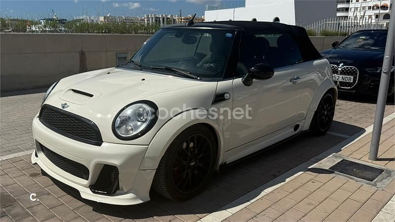 Blanco Usado 2011 Mini John Cooper Works Cabriolet Descapotable | 14.950 € - Imagen 1/4
