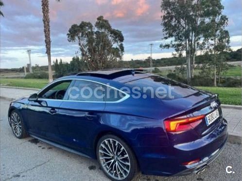 Usado Audi A5 Sportback Sport 272 CV (200 kW) 2017 Azul Utilitario
