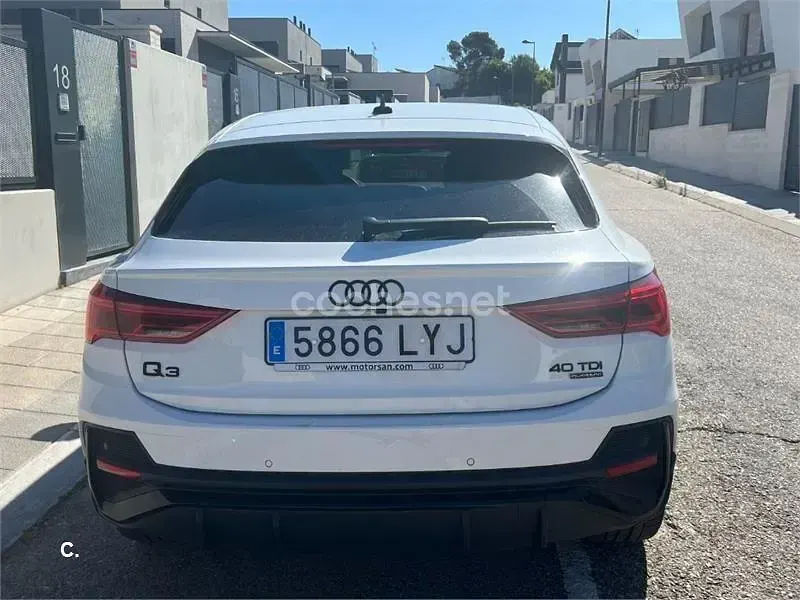 Usado Audi Q3 Sportback 200 CV (147 kW) 2022 Blanco SUV