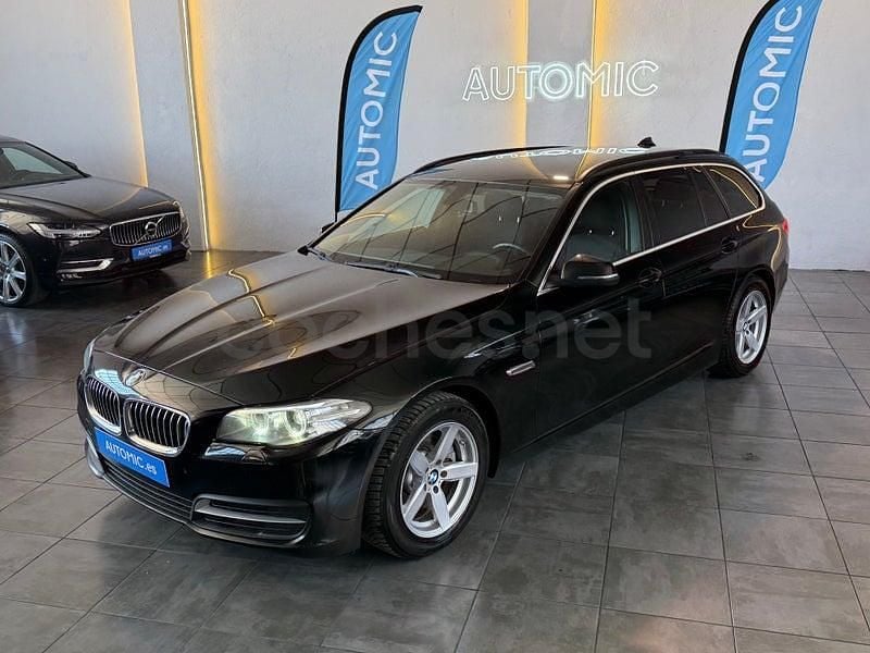 Usado BMW 520 M Sport 190 CV (139 kW) 2016 Negro Familiar