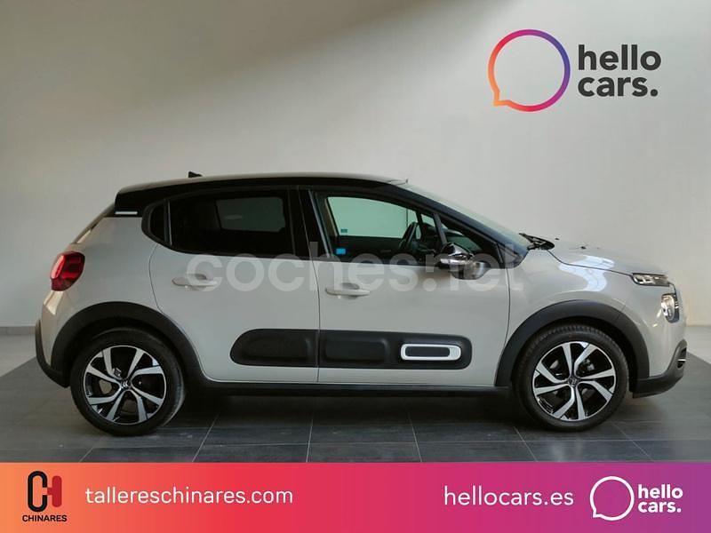 Gris / plata Usado 2021 Citroën C3 PureTech Berlina | 12.500 € (Un poco caro) - Imagen 1/4