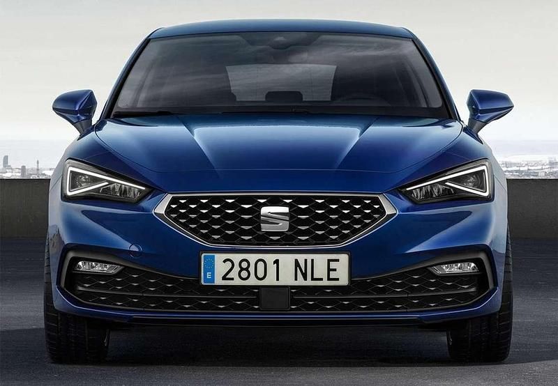 Usado Seat Leon Style 116 CV (85 kW) 2021 Blanco Utilitario