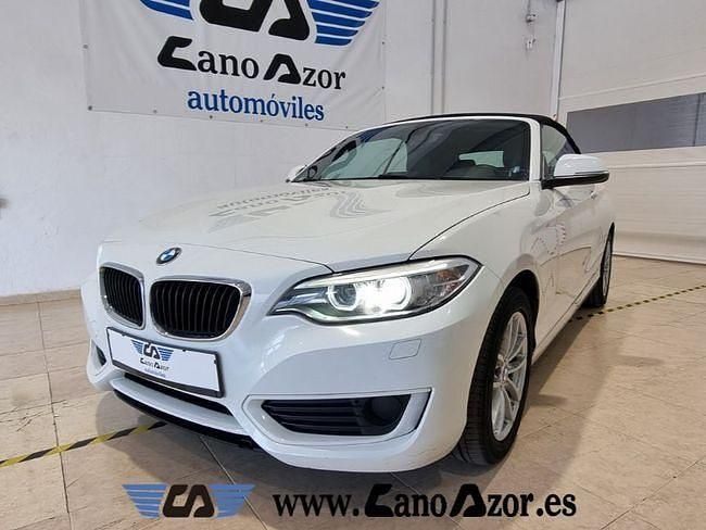 Usado BMW 218 150 CV (110 kW) 2015 Blanco Descapotable
