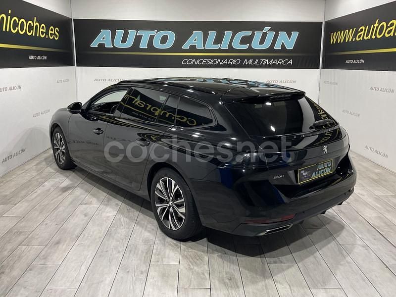 Usado Peugeot 508 SW Allure 130 CV (95 kW) 2022 Negro Familiar