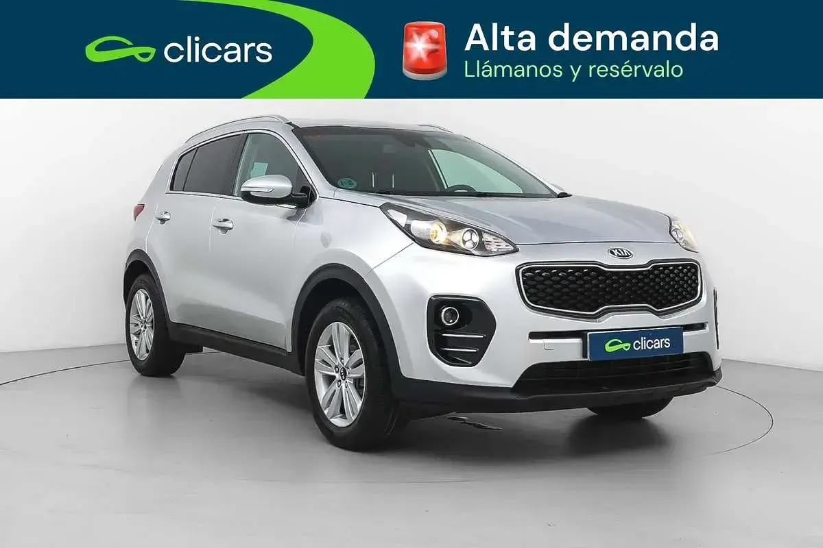 Usado Kia Sportage 132 CV (97 kW) 2017 Plateado SUV