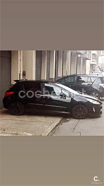 Usado Peugeot 308 Business-Line 92 CV (67 kW) 2011 Negro Berlina
