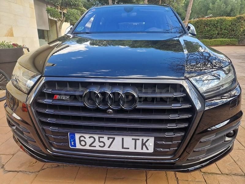 Usado Audi SQ7 S-Line 435 CV (319 kW) 2017 Negro SUV