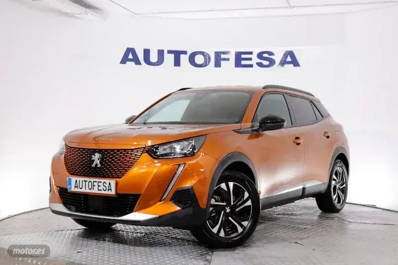Naranja Usado 2022 Peugeot e-2008 Allure SUV | 18.750 € (Buen precio) - Imagen 1/4