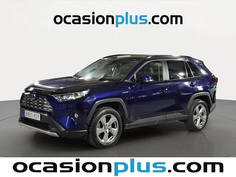 Azul Usado 2019 Toyota RAV4 Hybrid Luxury SUV | 29.000 € (Un poco caro) - Imagen 1/4