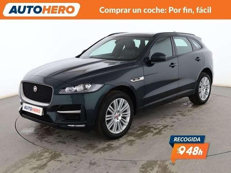 Usado Jaguar F-Pace R-Sport 179 CV (131 kW) 2017 Verde SUV