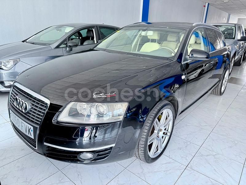 Negro Usado 2007 Audi A6 Familiar | 7490 € (Precio justo) - Imagen 1/4