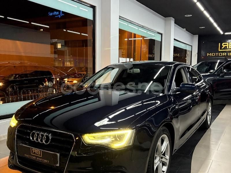 Negro Usado 2012 Audi A5 Sportback Utilitario | 13.990 € (Buen precio) - Imagen 1/4