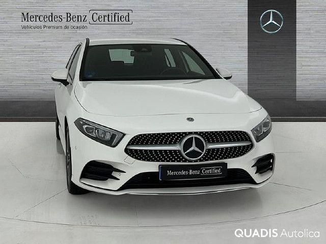 Usado Mercedes A250 AMG line 218 CV (160 kW) 2022 Blanco polar