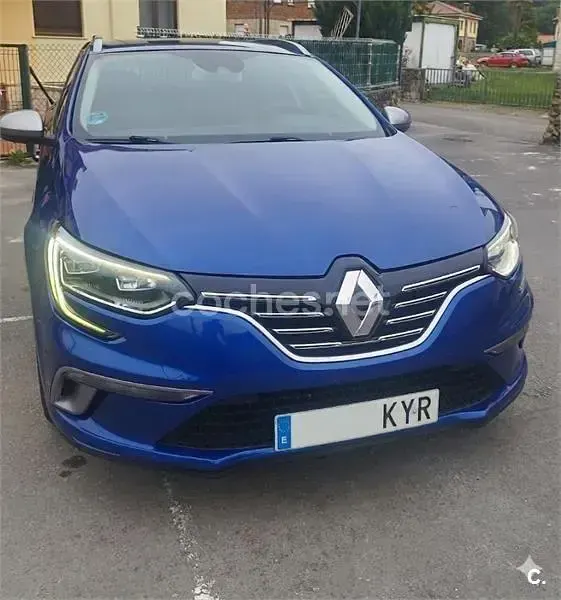 Usado Renault Mégane GT Line GT-Line 150 CV (110 kW) 2019 Azul Familiar