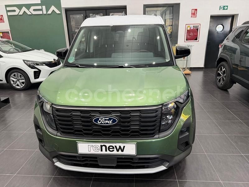 Verde Usado 2024 Ford Tourneo Courier Active Monovolumen | 24.900 € (Precio justo) - Imagen 1/4