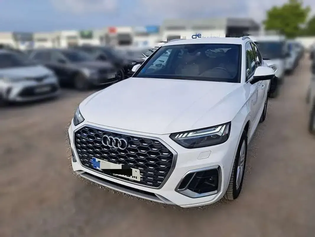 Usado Audi Q5 S-Line 204 CV (150 kW) 2022 Blanco SUV