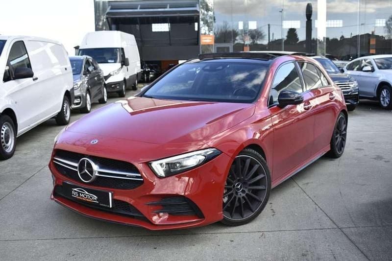 Usado Mercedes A35 AMG AMG 306 CV (225 kW) 2019 Rojo Utilitario