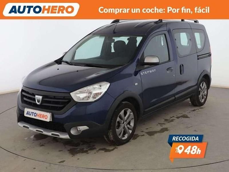 Usado Dacia Dokker Stepway 90 CV (66 kW) 2017 Azul Monovolumen