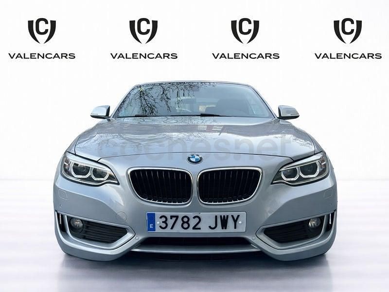 Usado BMW 218 Comfort Edition 150 CV (110 kW) 2017 Gris / plata Descapotable