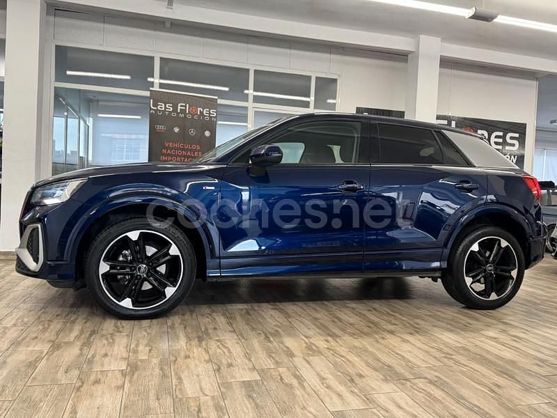 Usado Audi Q2 S-Line 116 CV (85 kW) 2023 Azul SUV