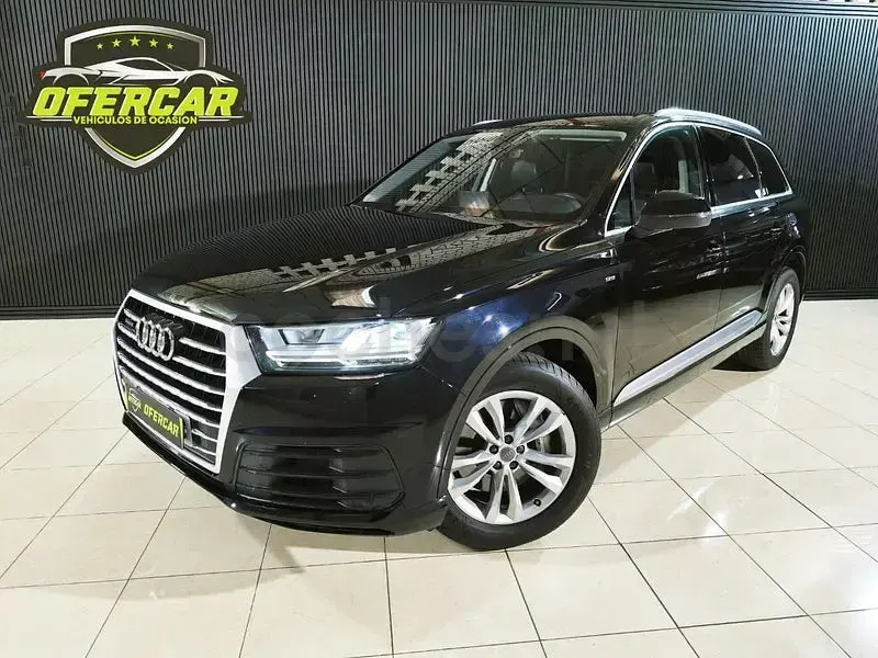 Usado Audi Q7 S-Line 231 CV (169 kW) 2019 Negro SUV