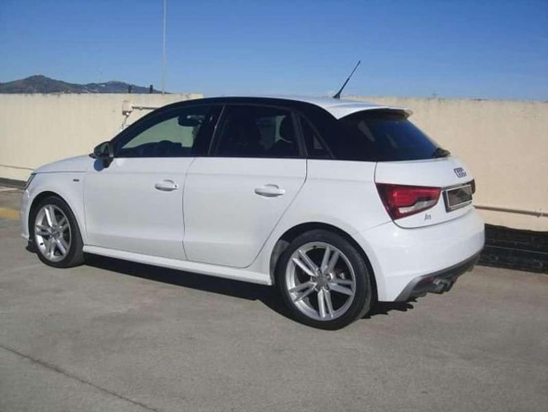 Usado Audi A1 Sportback Design 125 CV (91 kW) 2017 Blanco Utilitario