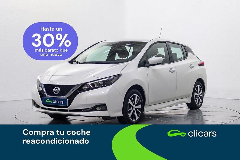 Blanco Usado 2021 Nissan Leaf Acenta Utilitario | 15.590 € (Precio justo) - Imagen 1/4
