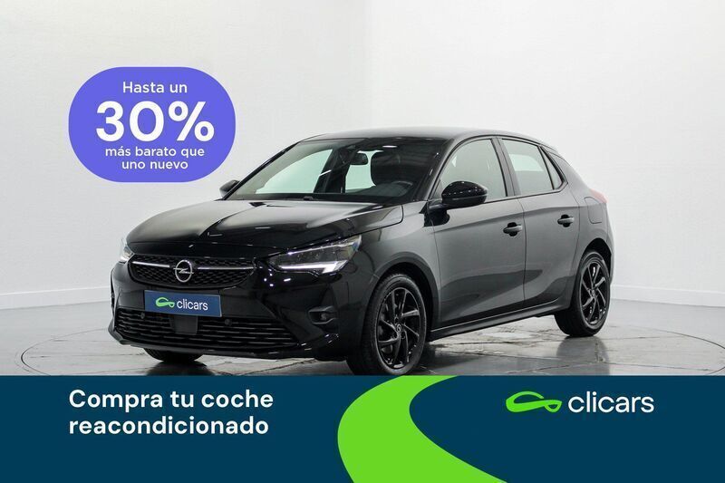 Negro Usado 2021 Opel Corsa GS Line Berlina | 12.190 € (Precio justo) - Imagen 1/4