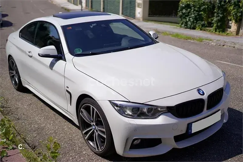 Usado BMW 420 Sport Line 190 CV (139 kW) 2016 Blanco Coupe