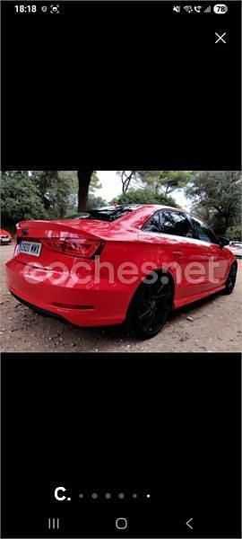 Usado Audi A3 150 CV (110 kW) 2016 Rojo Berlina