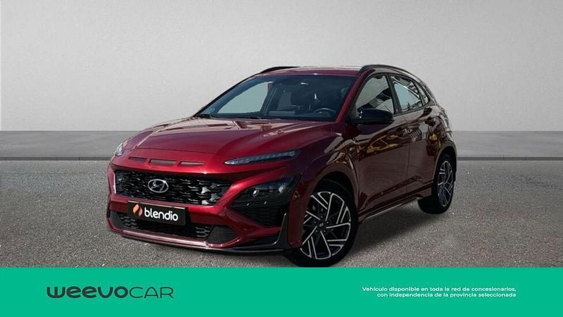 Rojo Usado 2023 Hyundai Kona N Line SUV | 21.990 € (Precio justo) - Imagen 1/4