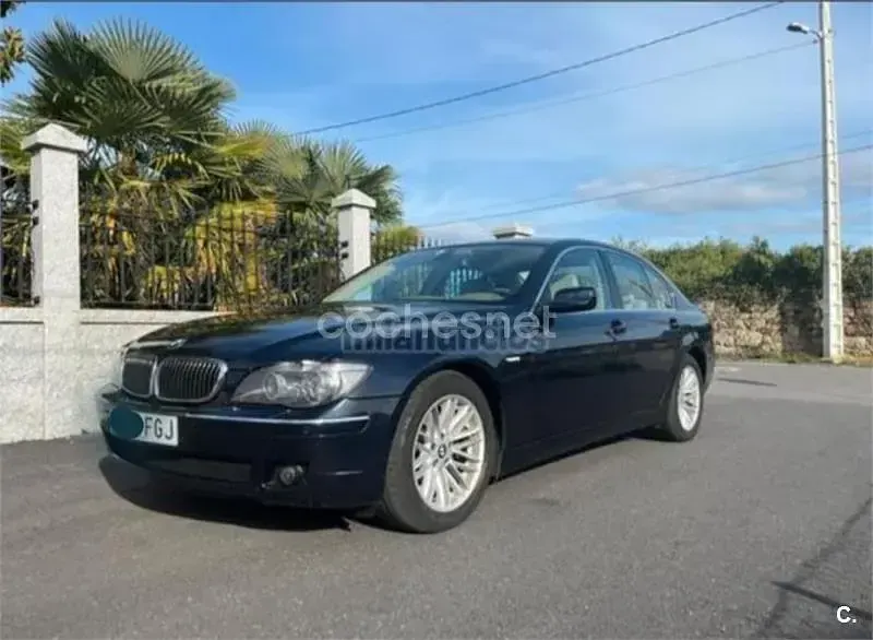 Usado BMW 730 218 CV (160 kW) 2006 Negro Berlina