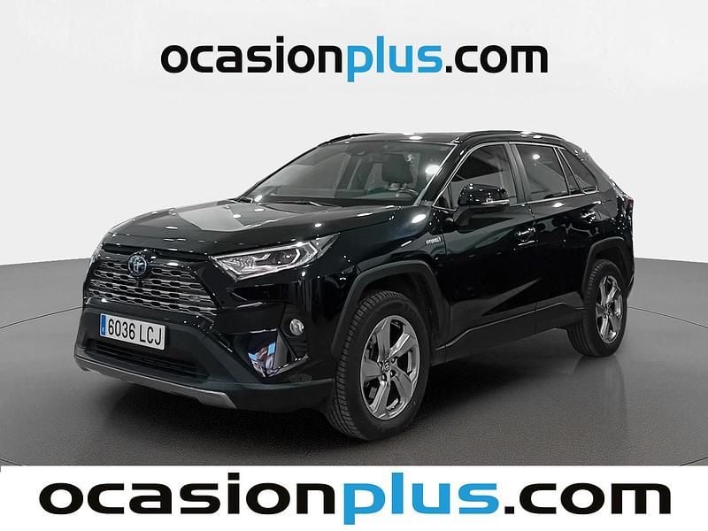 Negro Usado 2019 Toyota RAV4 Hybrid Luxury SUV | 28.628 € (Precio justo) - Imagen 1/4