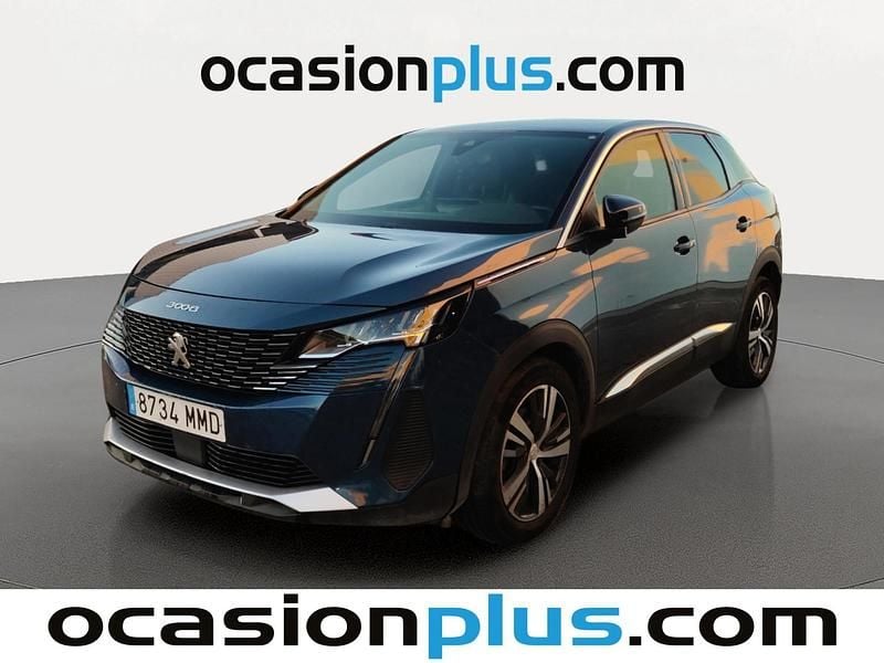 Azul Usado 2023 Peugeot 3008 Allure SUV | 18.934 € (Buen precio) - Imagen 1/4
