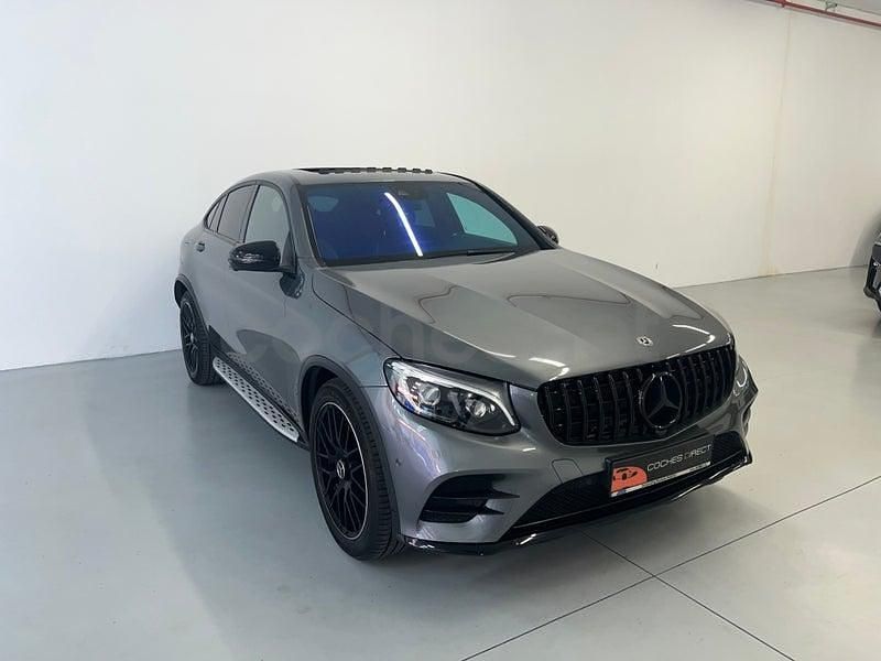 Usado Mercedes GLC220 170 CV (125 kW) 2017 Gris / plata Coupe