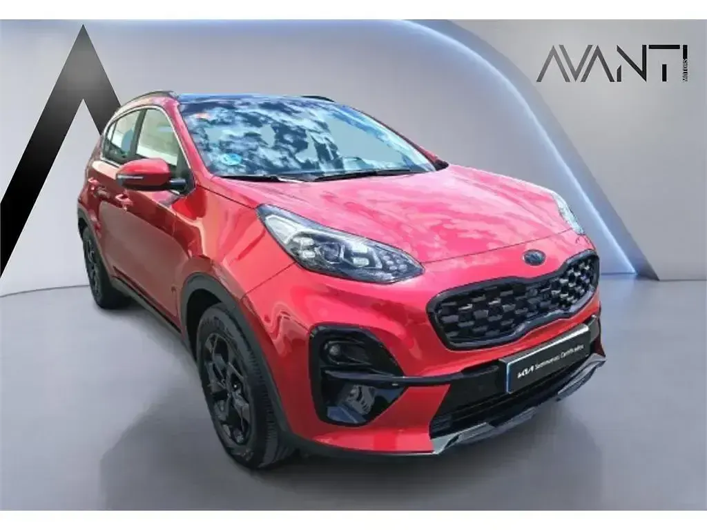 Usado Kia Sportage 136 CV (100 kW) 2021 Rojo SUV