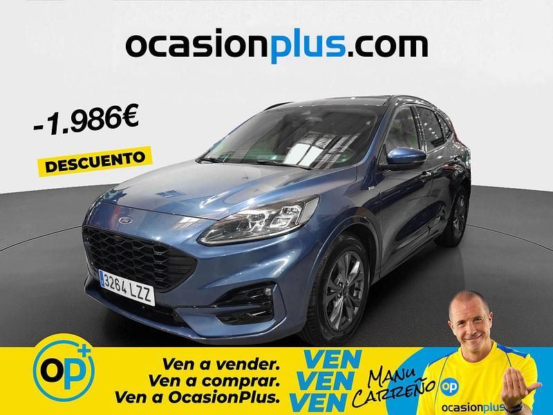 Usado Ford Kuga ST-Line X 120 CV (88 kW) 2022 Azul SUV