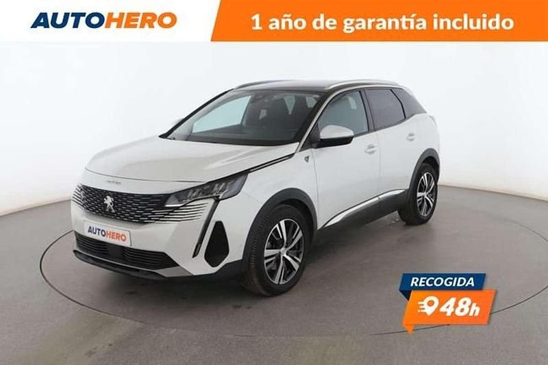 Blanco Usado 2021 Peugeot 3008 SUV | 17.618 € (Precio justo) - Imagen 1/3