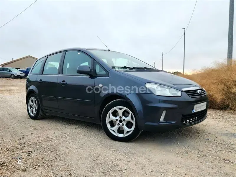 Usado Ford C-MAX Trend 90 CV (66 kW) 2009 Negro Monovolumen