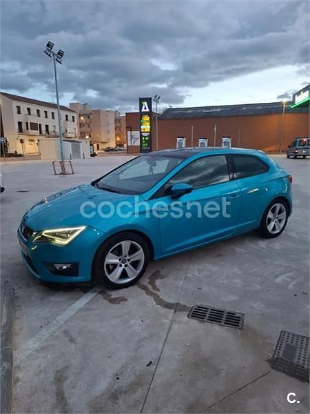 Usado Seat Leon SC FR 150 CV (110 kW) 2013 Azul Utilitario