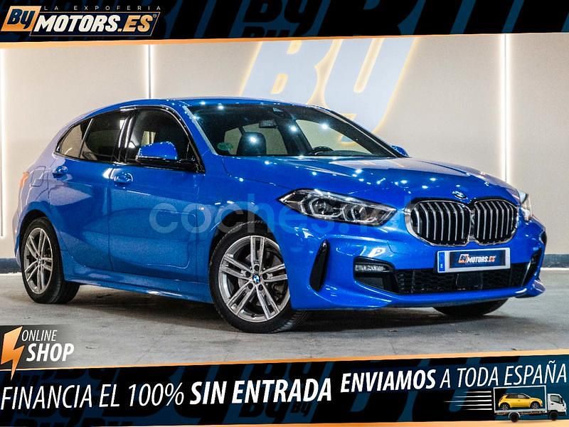 Azul Usado 2022 BMW 116 M Sport Utilitario | 25.490 € (Precio justo) - Imagen 1/4