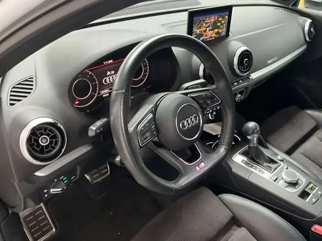 Usado Audi A3 Sportback S-Line 150 CV (110 kW) 2017 Blanco Utilitario