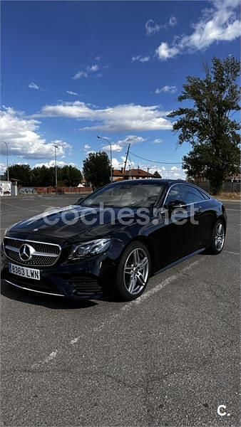 Usado Mercedes E200 184 CV (135 kW) 2018 Negro Coupe