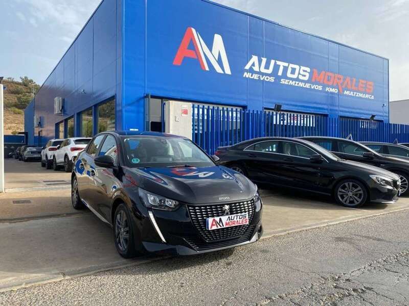 Negro Usado 2021 Peugeot 208 Allure Utilitario | 16.950 € (Caro) - Imagen 1/4