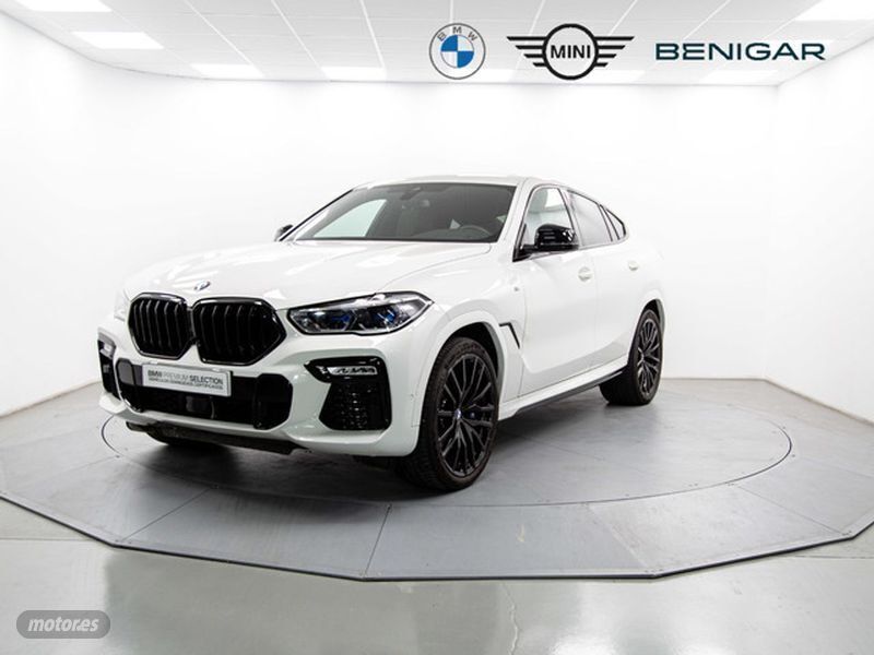 Blanco Usado 2021 BMW X6 M50 Shadowline SUV | 75.800 € (Super precio) - Imagen 1/4