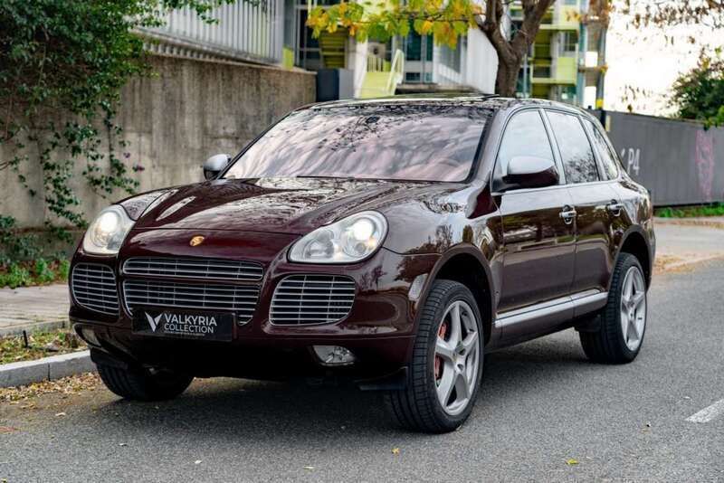 Burdeos Usado 2006 Porsche Cayenne Turbo S SUV | 21.990 € - Imagen 1/4