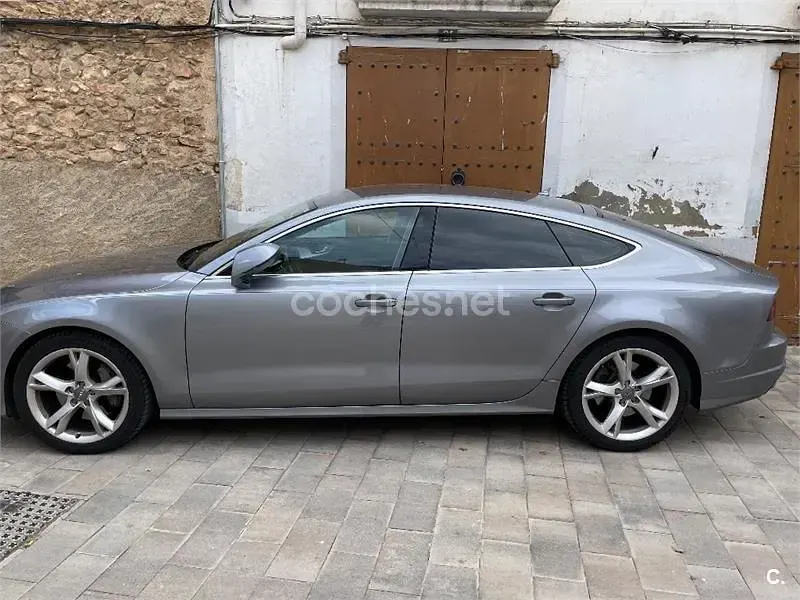 Usado Audi A7 Sportback 272 CV (200 kW) 2015 Gris / plata Utilitario